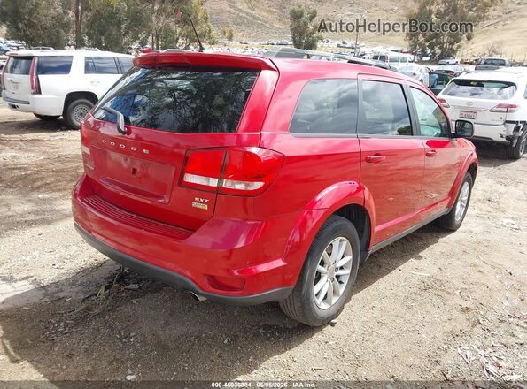 3C4PDCBG9HT571497 2017 DODGE JOURNEY Red Задня права чверть