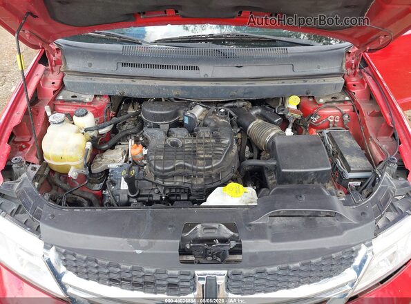 3C4PDCBG9HT571497 2017 DODGE JOURNEY Red Вид ззаду