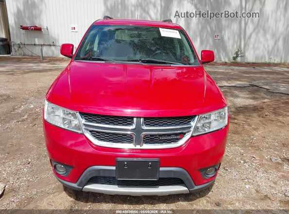 3C4PDCBG9HT571497 2017 DODGE JOURNEY Red Вид панелі приладів