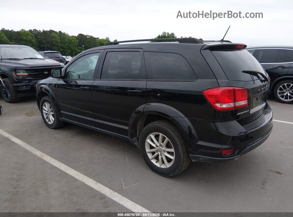3C4PDCBGXGT126409 2016 DODGE JOURNEY Черный Задняя левая четверть