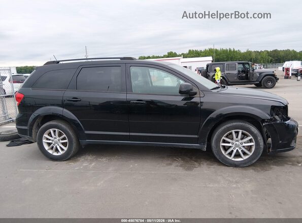 3C4PDCBGXGT126409 2016 DODGE JOURNEY Черный Вид задней части салона