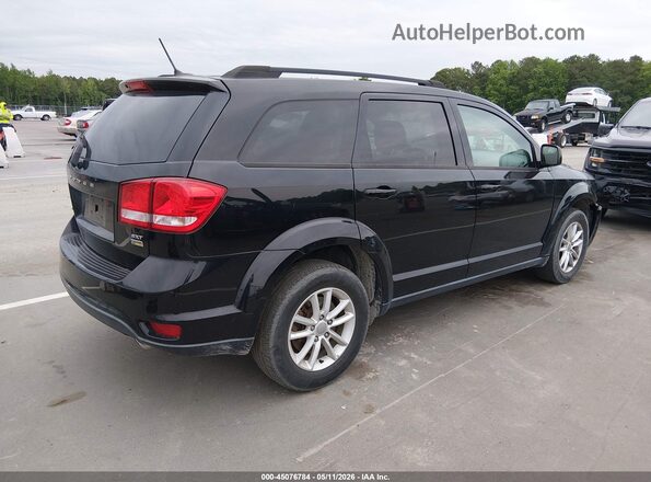 3C4PDCBGXGT126409 2016 DODGE JOURNEY Черный Задняя правая четверть