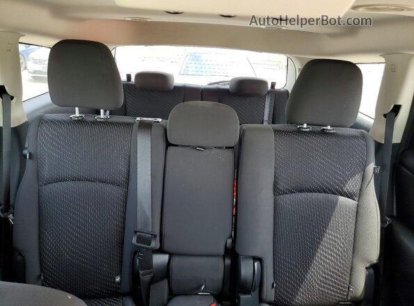 3C4PDCBGXJT522752 2018 DODGE JOURNEY Black Rear seats view
