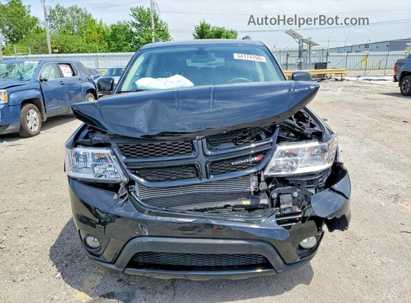 3C4PDCBGXJT522752 2018 DODGE JOURNEY Black Front view