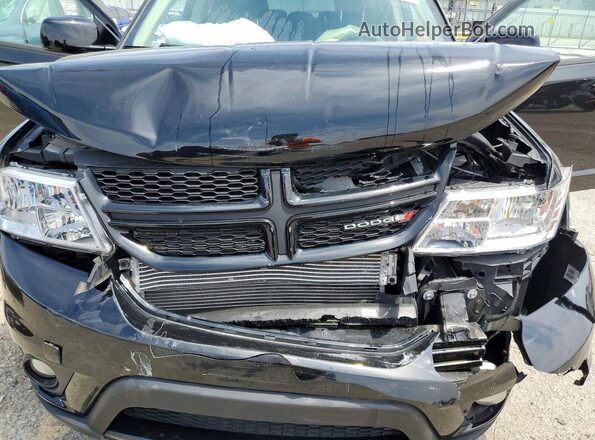 3C4PDCBGXJT522752 2018 DODGE JOURNEY Black Engine compartment view