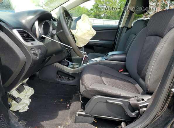 3C4PDCBGXJT522752 2018 DODGE JOURNEY Black Front interior view