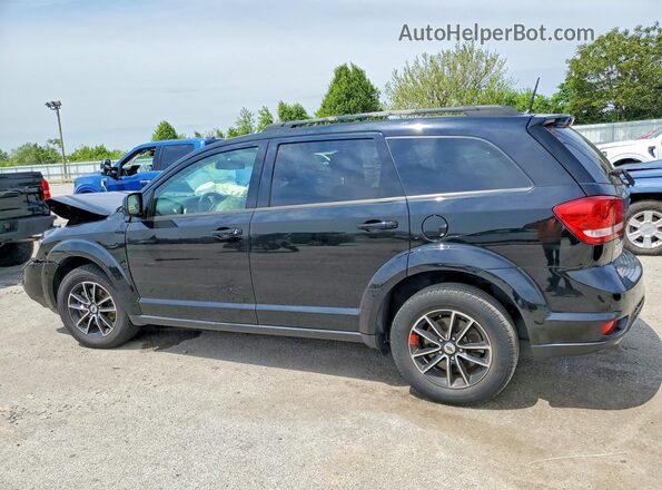 3C4PDCBGXJT522752 2018 DODGE JOURNEY Black Rear left