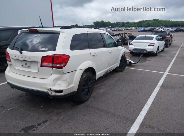 3C4PDCBGXKT869189 2019 DODGE JOURNEY White Tył prawy