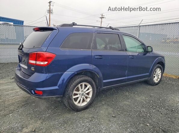 3C4PDCCG4KT797789 2019 DODGE JOURNEY Blue Trasero derecho