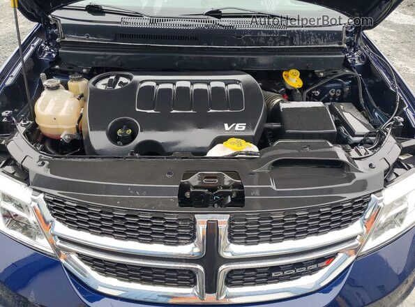 3C4PDCCG4KT797789 2019 DODGE JOURNEY Blue Vista del compartimento del motor