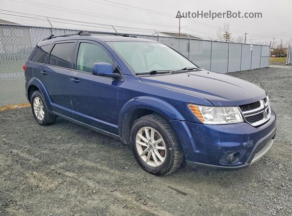 3C4PDCCG4KT797789 2019 DODGE JOURNEY Blue Delantero derecho