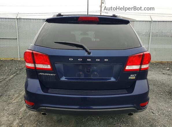 3C4PDCCG4KT797789 2019 DODGE JOURNEY Blue Vista trasera