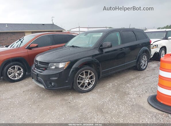 3C4PDCEG2JT472697 2018 DODGE JOURNEY Black Առջևի ձախ երեք քառորդ տեսարան