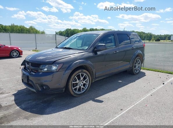 3C4PDCEG3JT370292 2018 DODGE JOURNEY Gray წინა მარცხენა ხედი სამი მეოთხედიდან