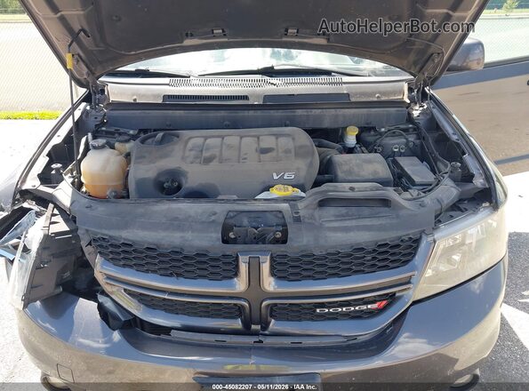 3C4PDCEG3JT370292 2018 DODGE JOURNEY Gray უკანა ხედი