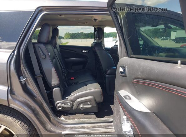 3C4PDCEG3JT370292 2018 DODGE JOURNEY Gray VIN კოდის სტიკერის ხედი