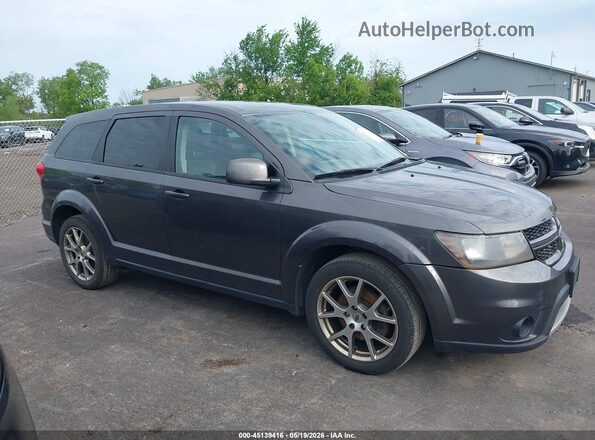 3C4PDCEG3JT443015 2018 DODGE JOURNEY Gray უკანა სალონის ხედი