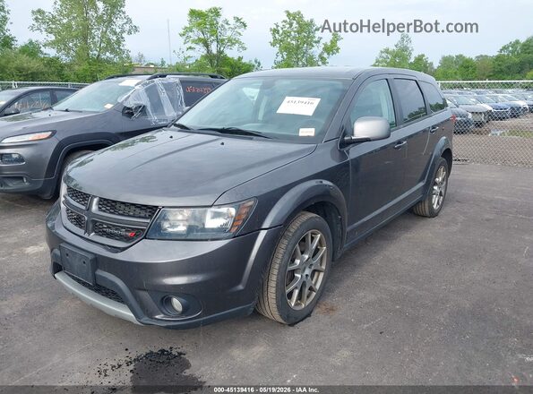 3C4PDCEG3JT443015 2018 DODGE JOURNEY Gray წინა მარცხენა ხედი სამი მეოთხედიდან