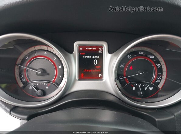 3C4PDCEG4JT370527 2018 DODGE JOURNEY Серый Вид задних сидений