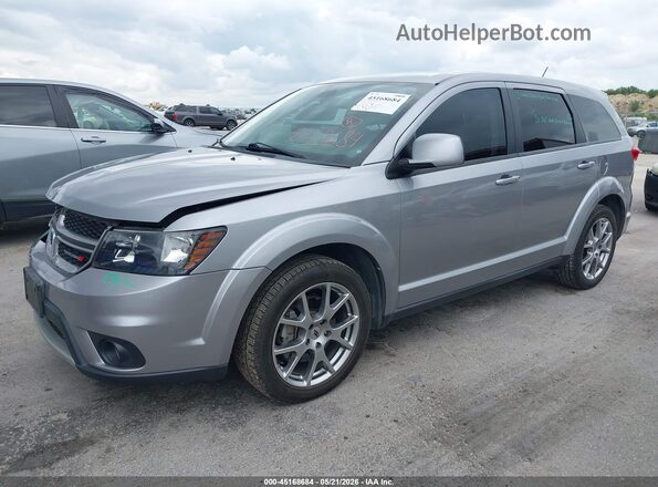 3C4PDCEG4JT370527 2018 DODGE JOURNEY Серый Передняя левая четверть