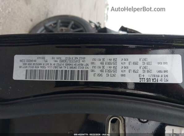 3C4PDCEG5JT363053 2018 DODGE JOURNEY Black Вид підкапотного простору