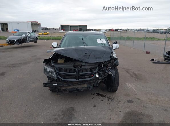 3C4PDCEG5JT363053 2018 DODGE JOURNEY Black Вид задньої частини салону