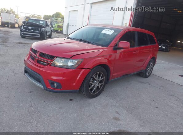3C4PDCEG7GT114343 2016 DODGE JOURNEY Red Передня ліва чверть