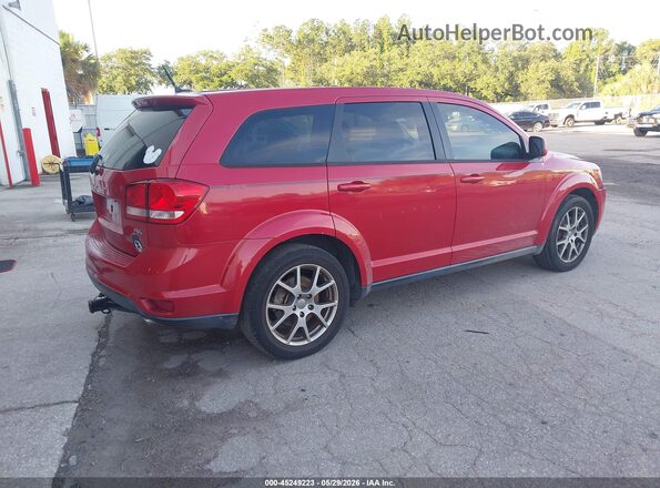 3C4PDCEG7GT114343 2016 DODGE JOURNEY Red Задня права чверть