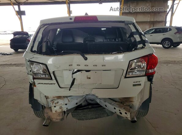 3C4PDCEG7KT694086 2019 DODGE JOURNEY White Widok z tyłu