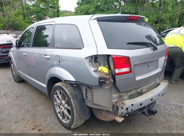 3C4PDCEG8JT346828 2018 DODGE JOURNEY Silver Rear left
