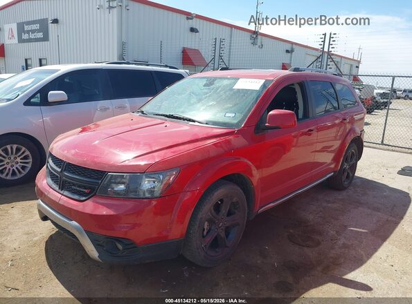 3C4PDCGB3LT264185 2020 DODGE JOURNEY Red Przód lewy