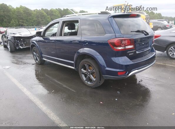 3C4PDCGB7LT206144 2020 DODGE JOURNEY Dark Blue უკანა მარცხენა