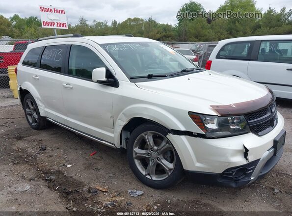 3C4PDCGBXGT138525 2016 DODGE JOURNEY Белый Вид спереди