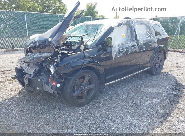 3C4PDCGG1KT717052 2019 DODGE JOURNEY Черный Передняя левая четверть