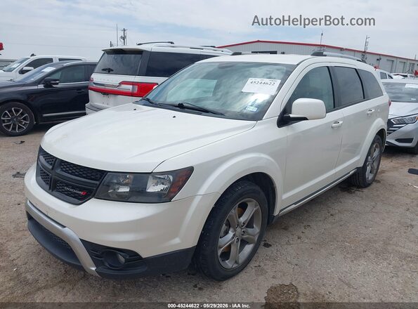 3C4PDCGG2GT166668 2016 DODGE JOURNEY White Առջևի ձախ երեք քառորդ տեսարան