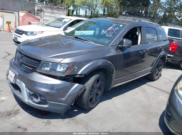 3C4PDCGG4KT857936 2019 DODGE JOURNEY Серый Передняя левая четверть