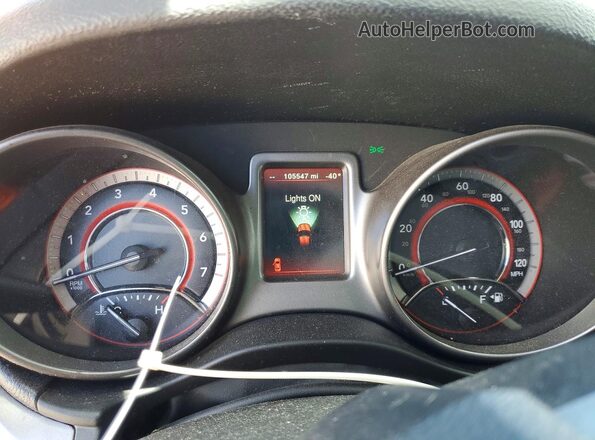 3C4PDCGG6JT257286 2018 DODGE JOURNEY Charcoal Instrument cluster view
