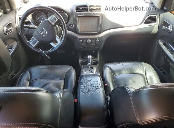 3C4PDCGG6JT257286 2018 DODGE JOURNEY Charcoal Dashboard view