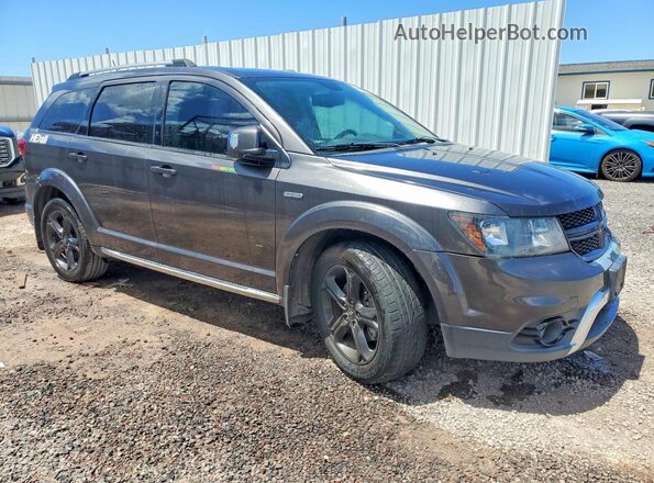 3C4PDCGG6JT257286 2018 DODGE JOURNEY Charcoal Front right