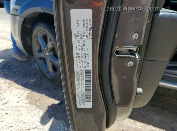 3C4PDCGG6JT257286 2018 DODGE JOURNEY Charcoal VIN sticker view
