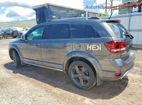 3C4PDCGG6JT257286 2018 DODGE JOURNEY Charcoal Rear left