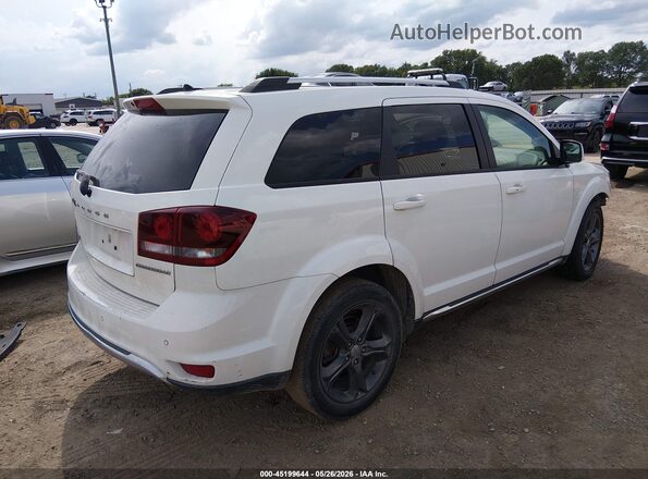 3C4PDCGG8GT107124 2016 DODGE JOURNEY White Rear right