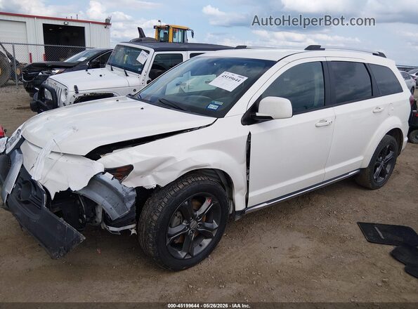 3C4PDCGG8GT107124 2016 DODGE JOURNEY White Front left