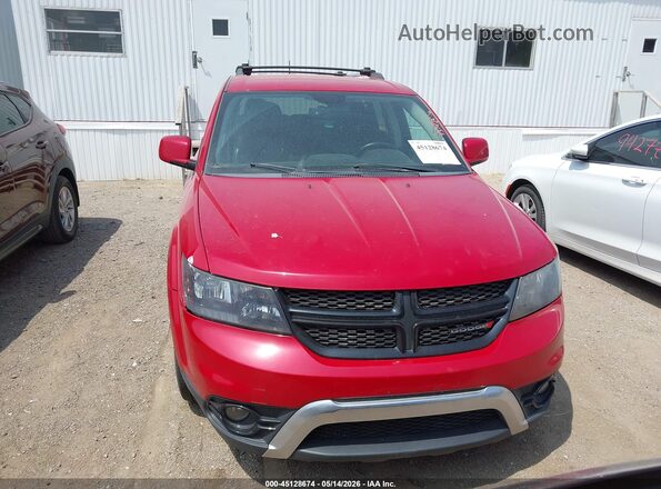 3C4PDCGG9HT537102 2017 DODGE JOURNEY Красный Вид щитка приборов