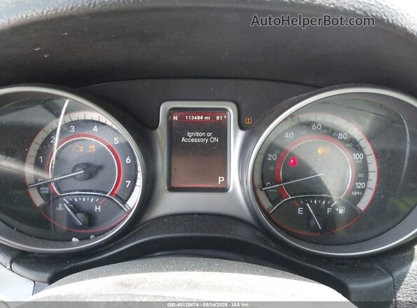 3C4PDCGG9HT537102 2017 DODGE JOURNEY Красный Вид задних сидений