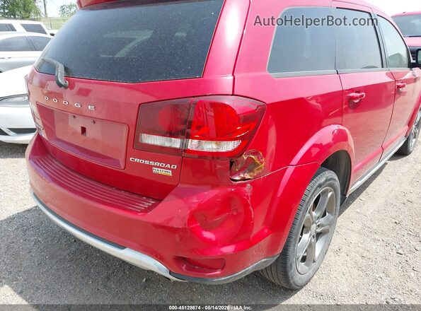 3C4PDCGG9HT537102 2017 DODGE JOURNEY Красный Вид спереди