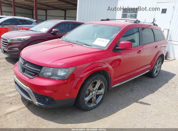 3C4PDCGG9HT537102 2017 DODGE JOURNEY Красный Передняя левая четверть