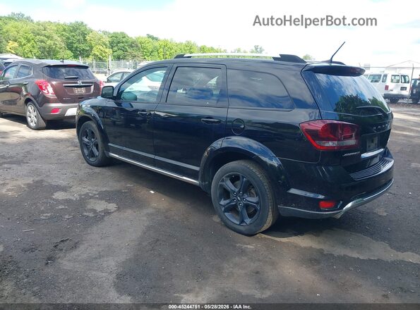 3C4PDCGG9JT449186 2018 DODGE JOURNEY Black Trasero izquierdo