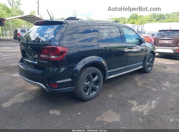 3C4PDCGG9JT449186 2018 DODGE JOURNEY Black Trasero derecho