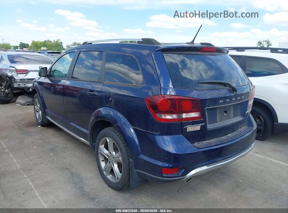 3C4PDCGGXHT601583 2017 DODGE JOURNEY Blue Задня ліва чверть